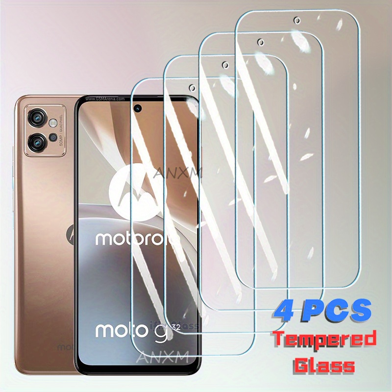 

4pcs Tempered Glass Screen Protectors For For Moto G Series - Fits G13, G14, G23, G53, G54, G73, G84, G22, G32, G42, G52, G62, G72, G82, G71 - Durable Cover Glass