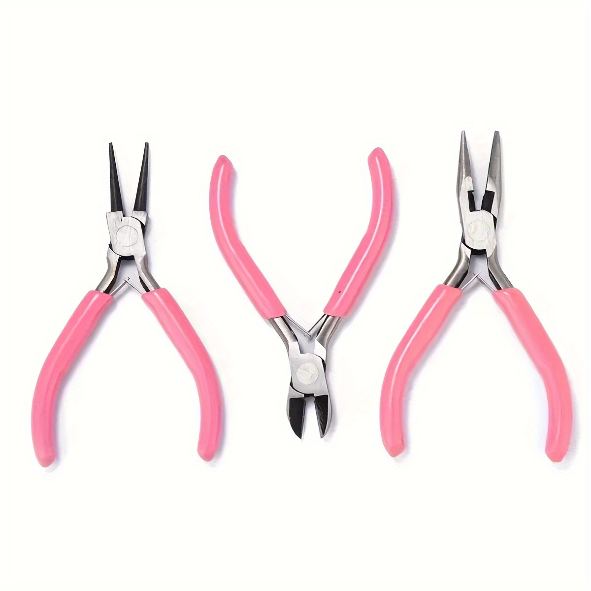 

Diy Handmade Tool Pink Jewelry Pliers 3 Uses Used To Make And Repair Jewelry Accessories Diy Lovers Essential