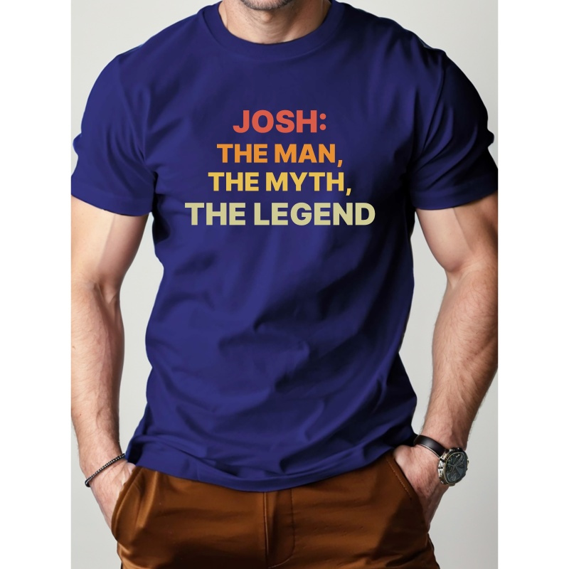 

Josh Legend Pure Cotton Men's Tshirt Comfort Fit