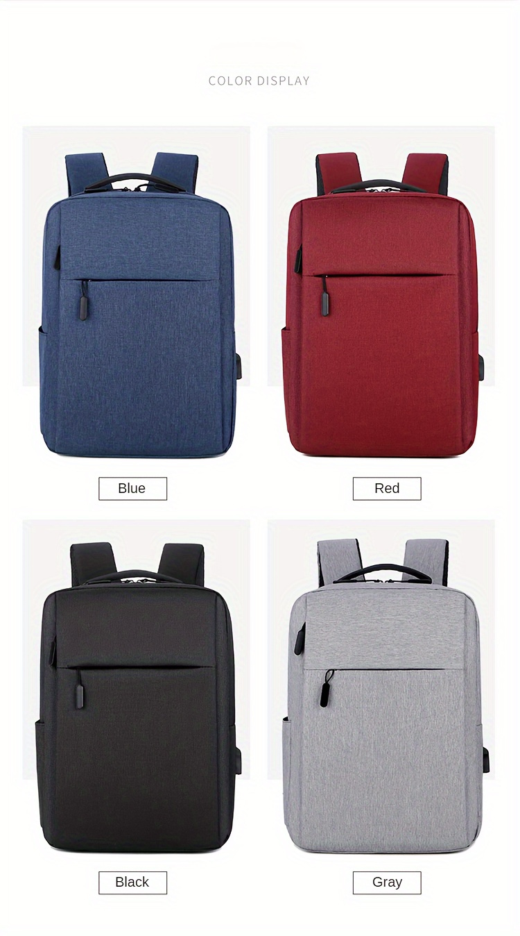 1pc Travel Laptop Storage Backpack, Durable Large Capacity Business Backpack For Valentine'S Day Gifts, Birthday Gifts And Christmas Gifts