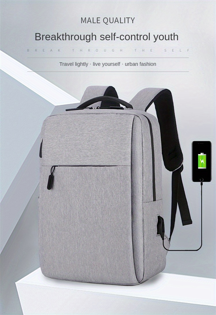 1pc Travel Laptop Storage Backpack, Durable Large Capacity Business Backpack For Valentine'S Day Gifts, Birthday Gifts And Christmas Gifts