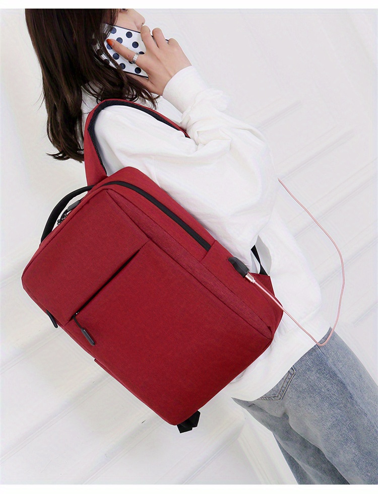 1pc Travel Laptop Storage Backpack, Durable Large Capacity Business Backpack For Valentine'S Day Gifts, Birthday Gifts And Christmas Gifts