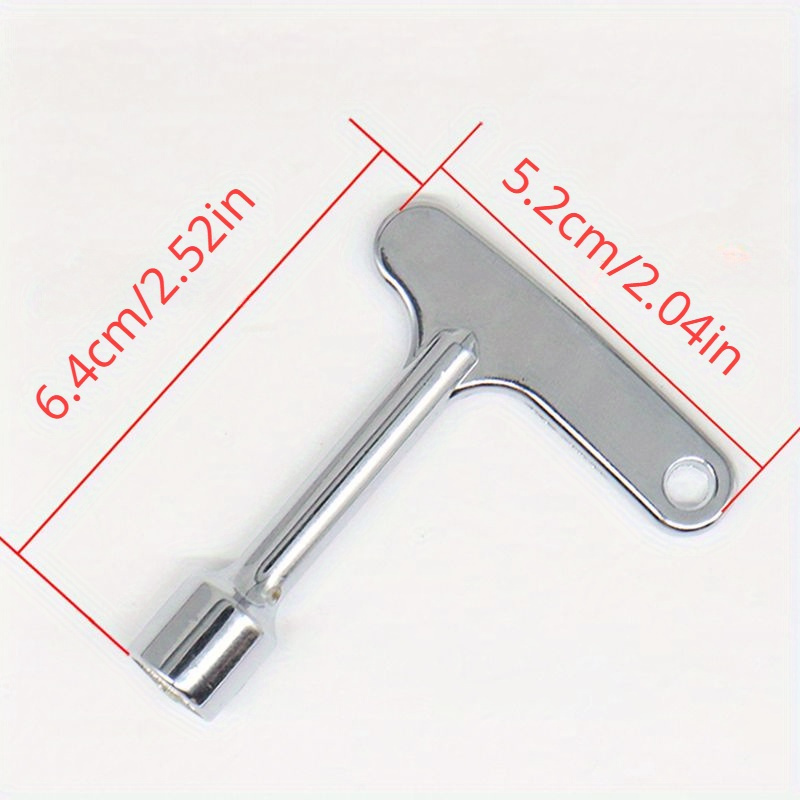 Image of 1/3/5pcs Emergency Door Release Lock Keys, Zinc Alloy Service Keys, Universal Utility Keys For Locks