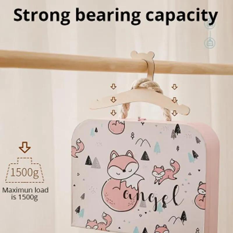 

10/20pcs Baby Creative Hanger Rack Baby Wooden Clothes Hanger Room Nursery Decor For Kids Present