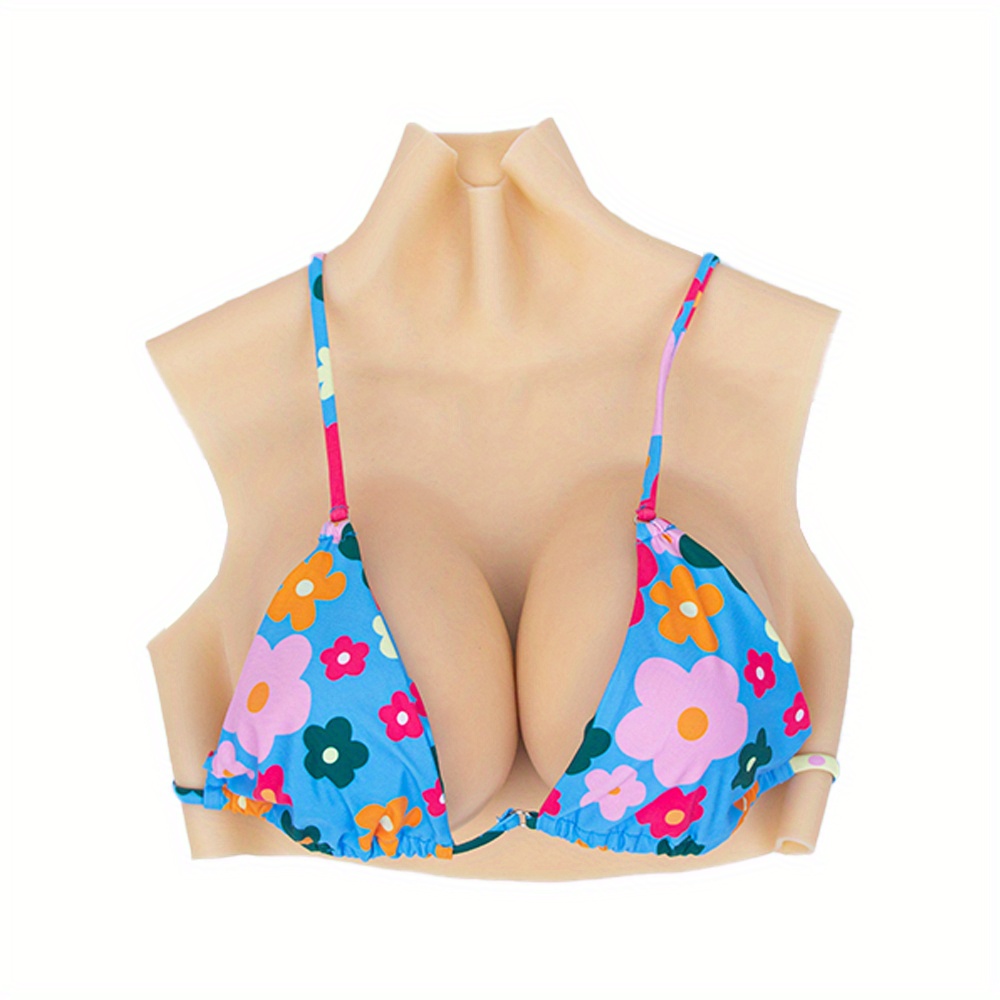 Silicone Breastplate – Realistic Fake Boobs For Cosplay, Drag, Transgender – B To I Cup, Natural Look & Feel