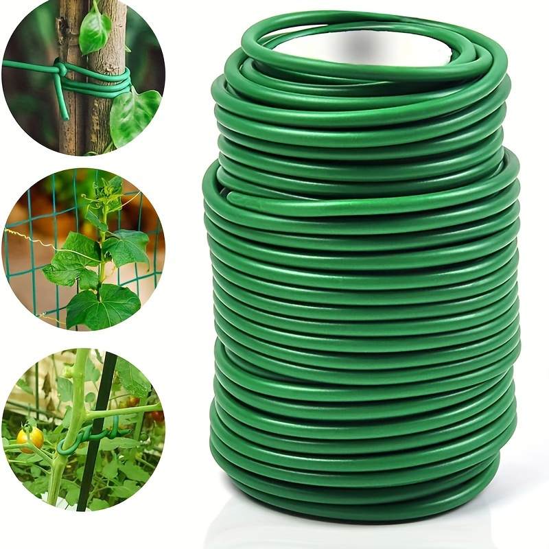 

1pc Garden Flexible Wire Tie, Soft Twist Plant Ties Plant For Supporting And Fixing Garden Planting & Stems And Organize Data Wire