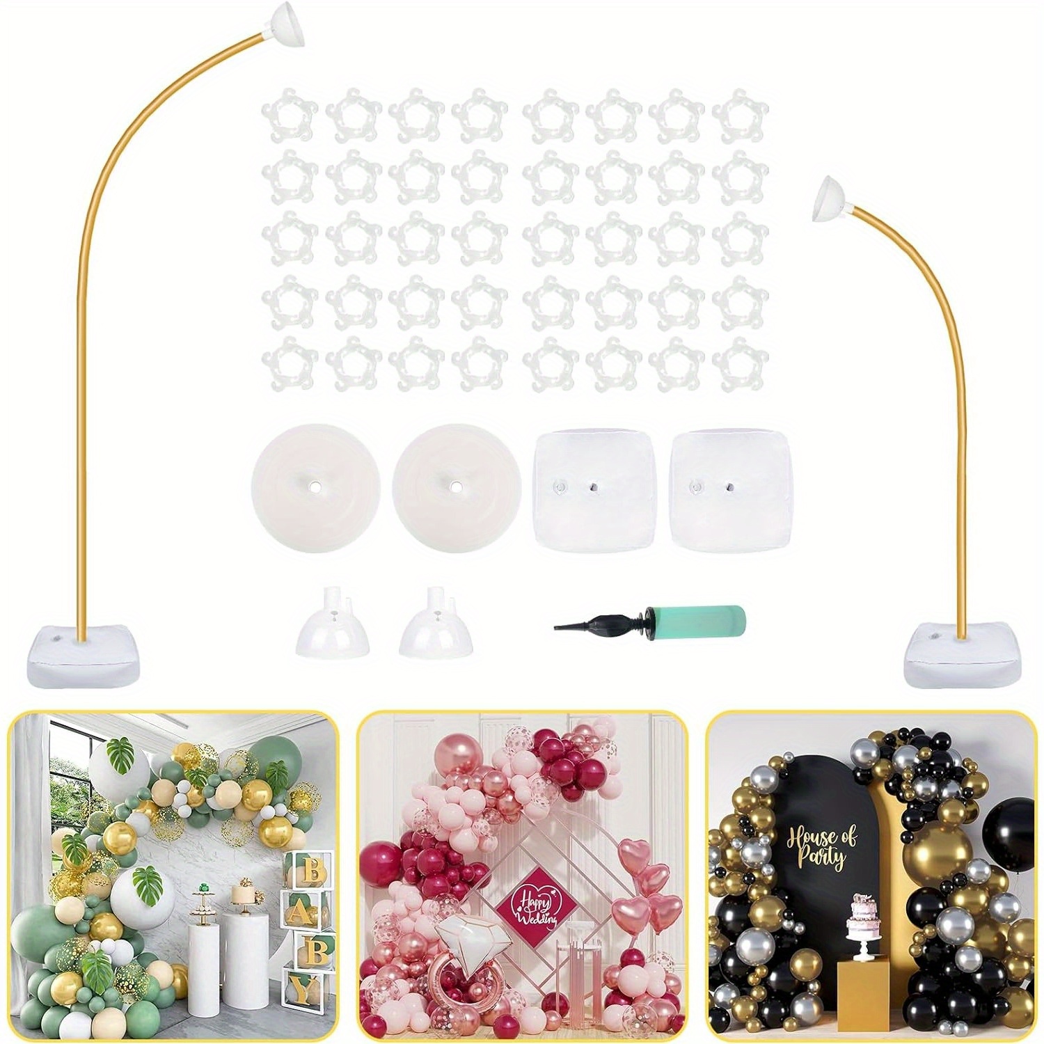 

7.5ft & 6ft Stand, Free Bending Kit, Half Stand , Stand Kit For Easter Decorations