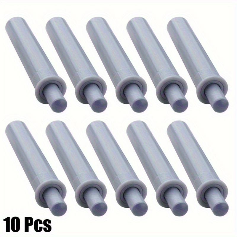 

10pcs Plastic Cabinet Door Dampers, Soft Close Furniture Buffers, Quiet Drawer Catches For Kitchen Cupboard Stop Hardware Accessories