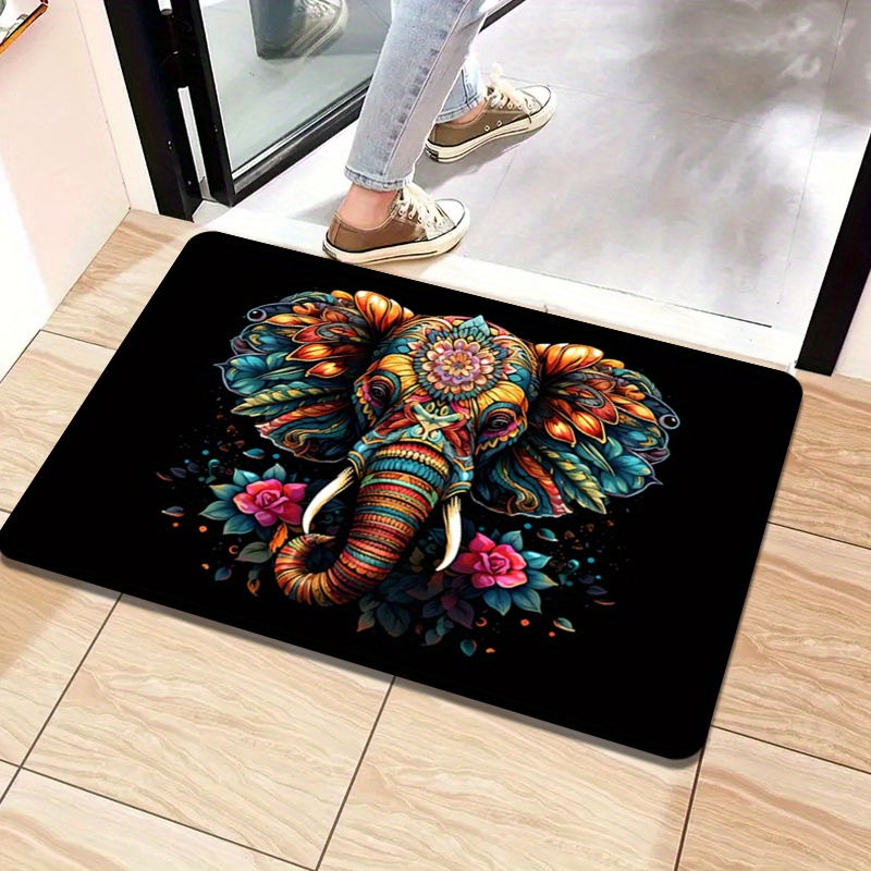 

Product [ + 1cm ] 1pc Pattern Printed Mat, And Mat, Bath Mat, Mat, Decoration