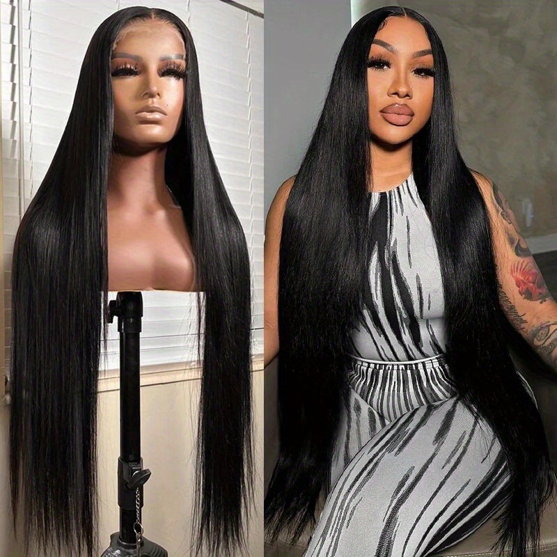 

250% Density 30 Inch 13x6 Lace Front Wigs Human Hair Straight Hd Transparent Lace Front Human Hair Wigs For Women Glueless Wigs Human Hair Pre Plucked With Baby Hair