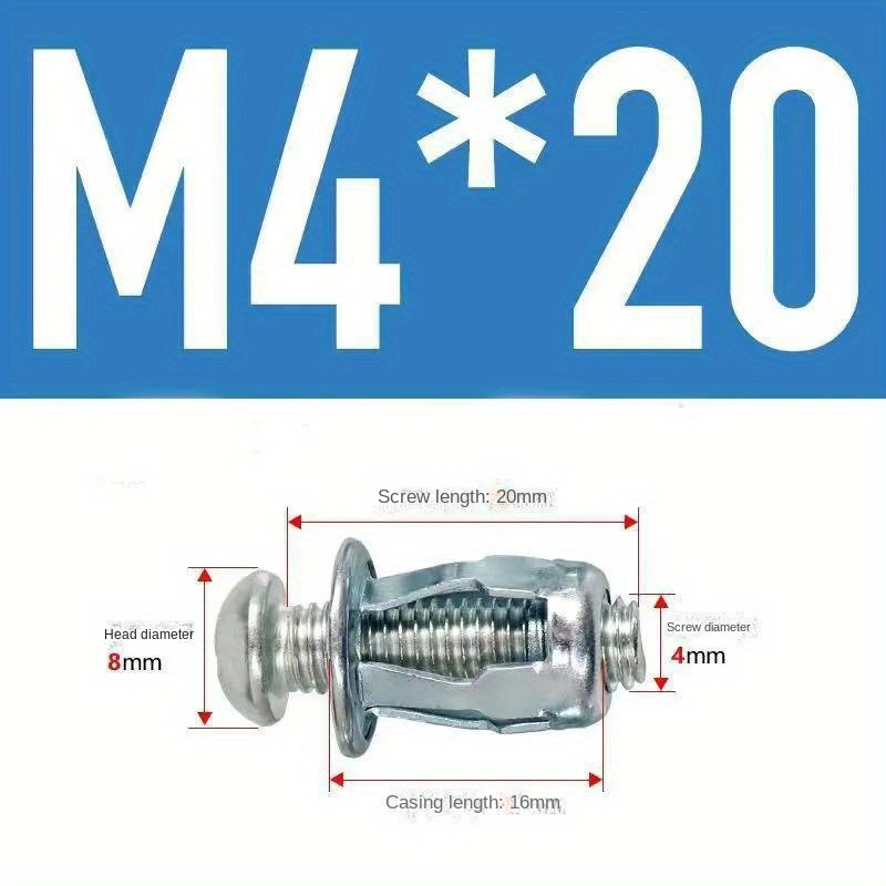 50 piezas de tuerca Jack, tornillo de pétalo, anclaje, tapón de expansión, clip de expansión para cortinas, tuerca remachada, tornillo para automóvil en lámina de hierro hueca, lámpara de extensión, perno de anclaje, tuerca de seguridad, tornillo de hierro, tuerca de montaje, kit y dispositivo de fijación