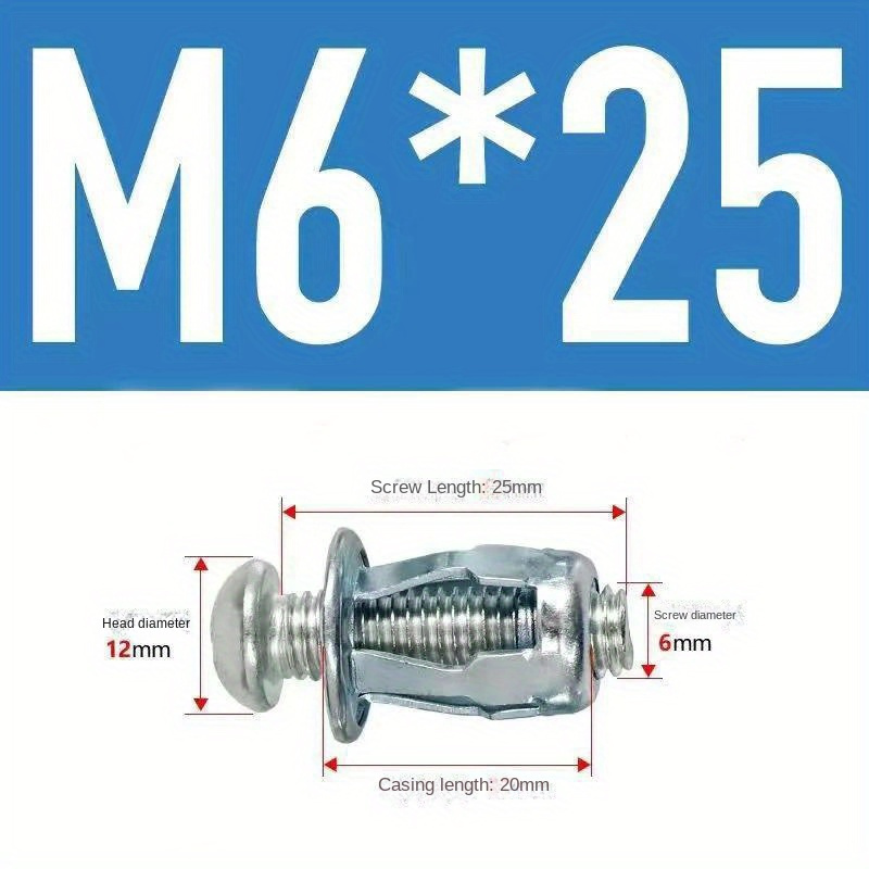 50 piezas de tuerca Jack, tornillo de pétalo, anclaje, tapón de expansión, clip de expansión para cortinas, tuerca remachada, tornillo para automóvil en lámina de hierro hueca, lámpara de extensión, perno de anclaje, tuerca de seguridad, tornillo de hierro, tuerca de montaje, kit y dispositivo de fijación