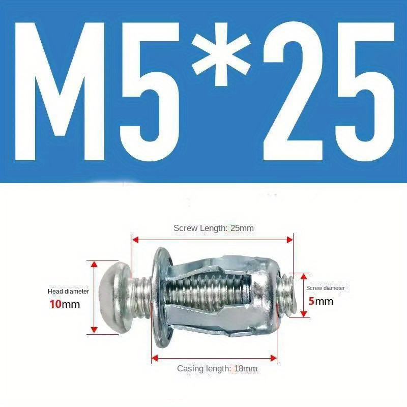 50 piezas de tuerca Jack, tornillo de pétalo, anclaje, tapón de expansión, clip de expansión para cortinas, tuerca remachada, tornillo para automóvil en lámina de hierro hueca, lámpara de extensión, perno de anclaje, tuerca de seguridad, tornillo de hierro, tuerca de montaje, kit y dispositivo de fijación