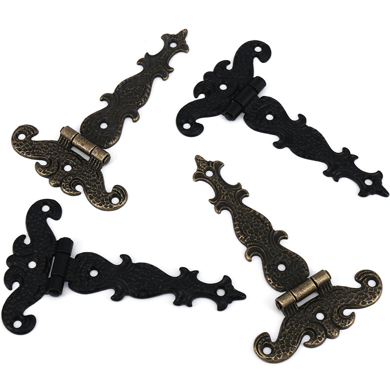 

Bring Antique Elegance To Your Home With This 113*69mm Bronze/black Hinge For Windows, Cabinets, And More!