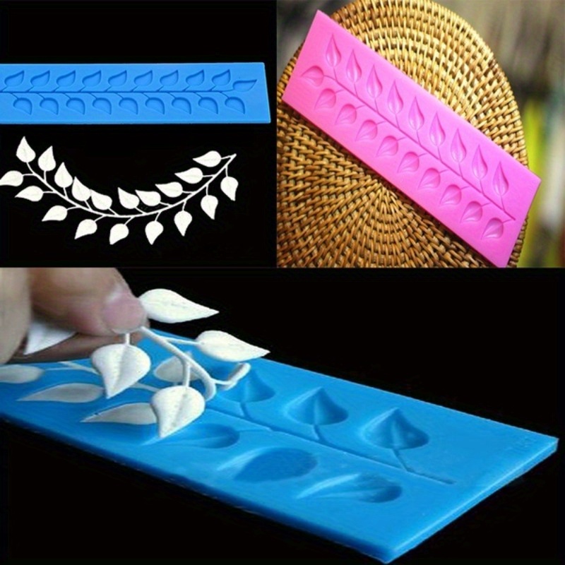 

Premium Silicone Lace Leaf Mold For Fondant & Chocolate - Cake Decorating Tool, , Heat Resistant (-40°c To 230°c)