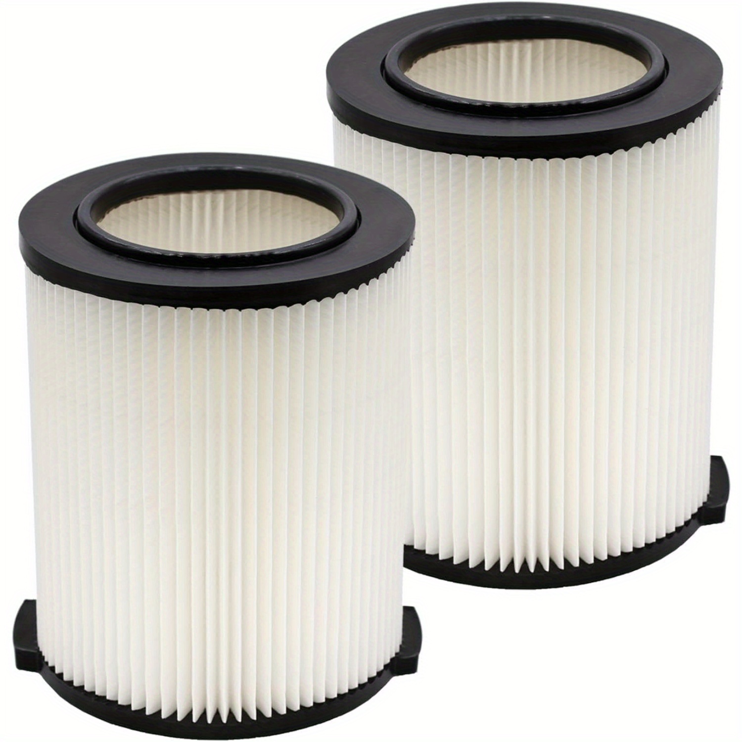 

2 Pack Standard Wet/dry Vac Filter Vf4000 Compatible With Ridgid Vacs 5-20 Gallons Vacuum Cleaner, Replacement Vf4000 Filter