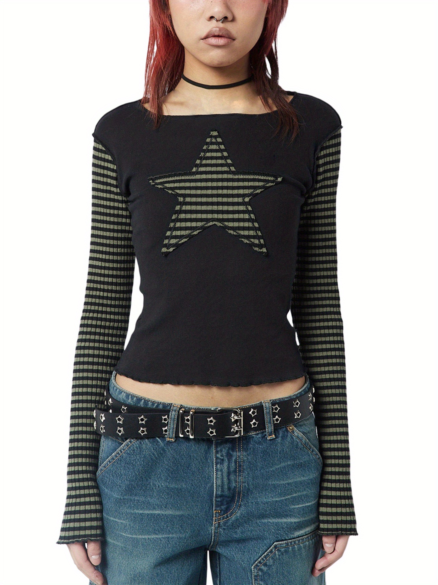 y2k star shirt sold on Temu United States