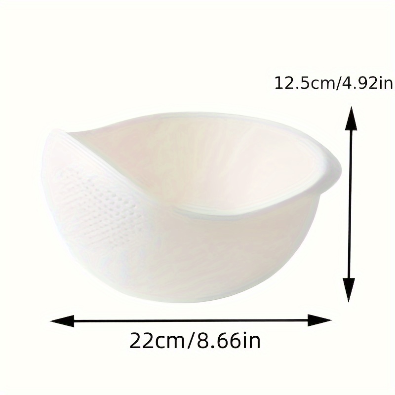   rice washing bowl with strainer   plastic   kitchen gadget for   more small   kitchen gadgets details 5