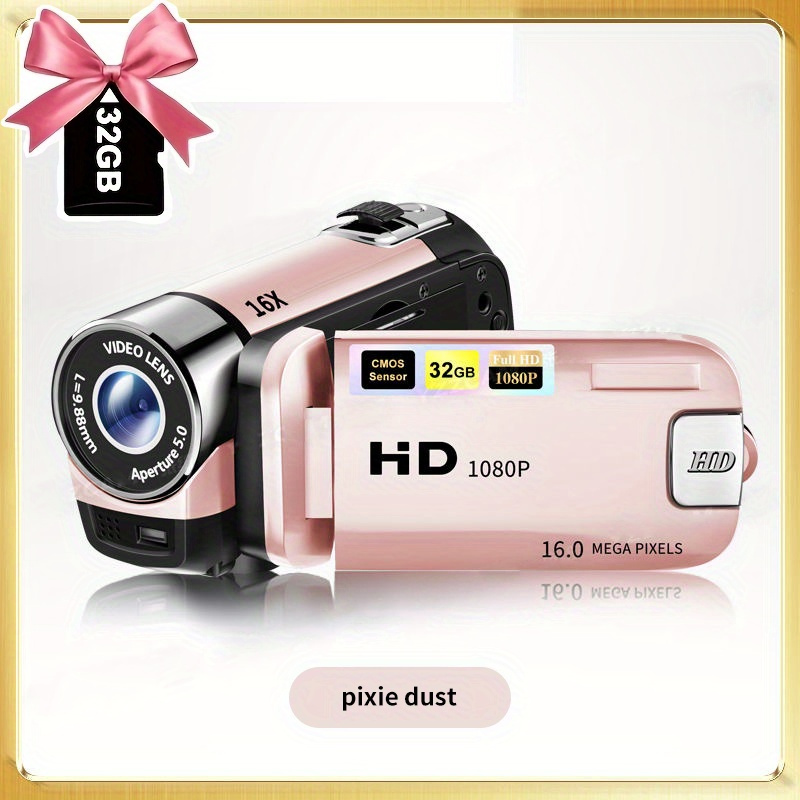 1080p hd digital camera with 16x zoom 270 rotating screen built in battery perfect for photos videos details 8