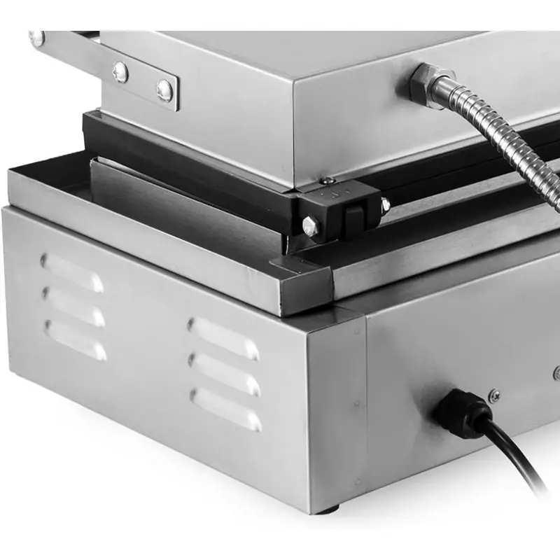 electric waffle maker machine commercial use non stick waffle maker hot dog muffin machine 110v 1500w details 3
