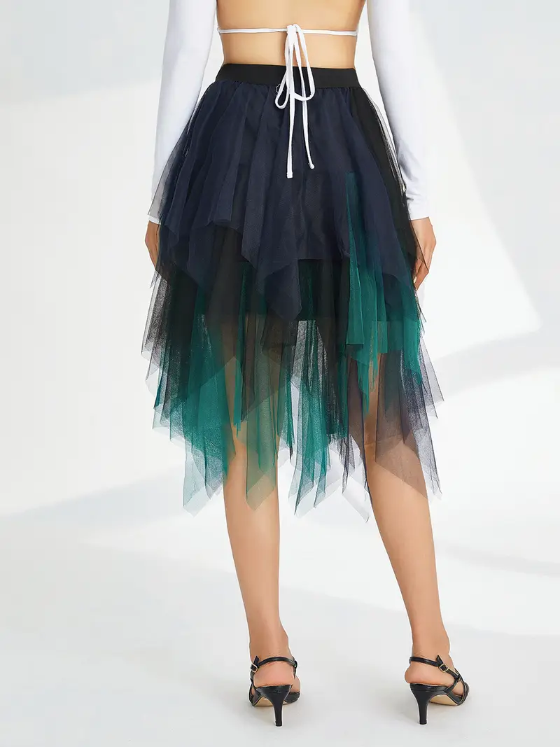 women mesh tutu skirt layered tulle elastic high waist skirt - Temu women mesh tutu skirt layered tulle elastic high waist skirt - Temu