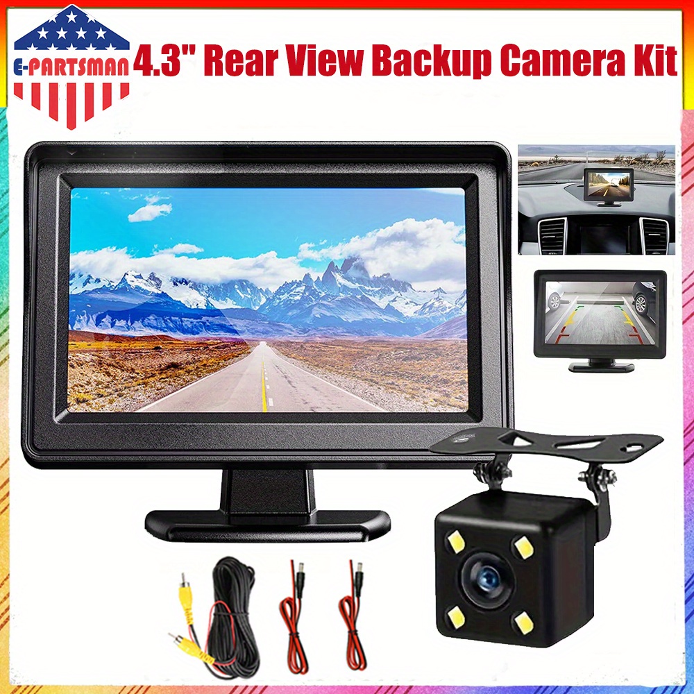 

4.3" Hd Car Rear View Reversing Camera, Reversing Monitor Lcd Screen