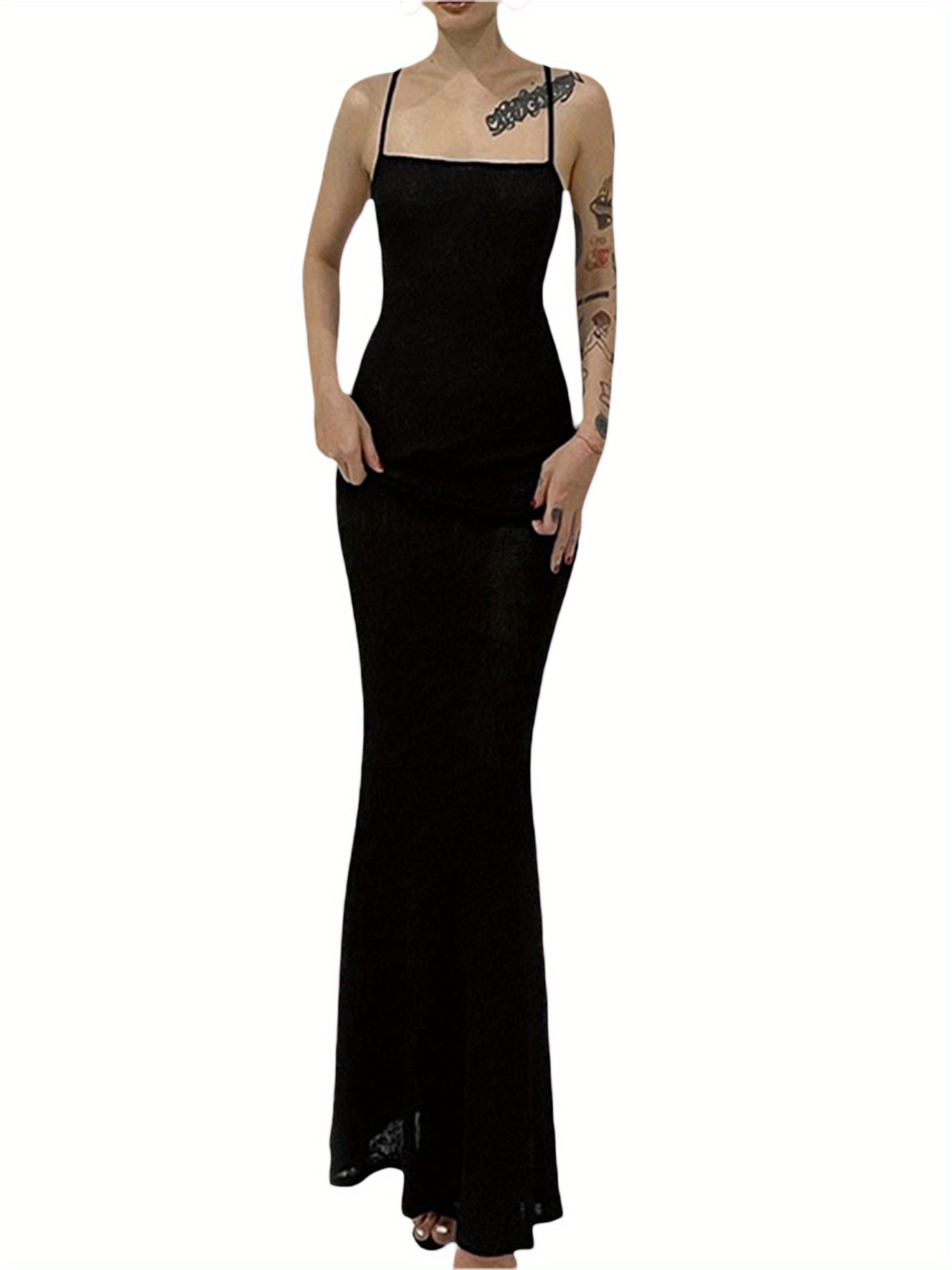 backless black slip dress Black Cowl Neck Backless Mulberry Silk Slip Dress – Studio Alashanghai Silk main image 1