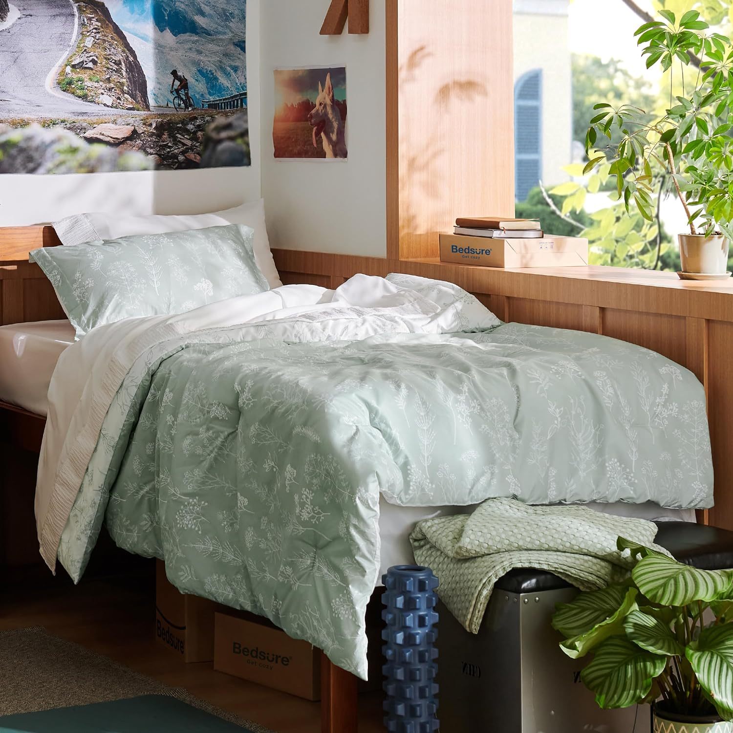 

Bedsure Duvet Cover Set - Reversible Floral Duvet Cover, Bedding Comforter Cover With Zipper Closure & Pillow Sham