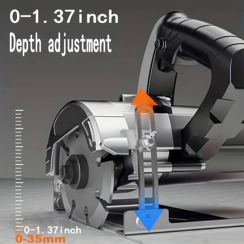 110 cutting machine tile carpenter small portable household marble machine slotting machine cutting saw chainsaw