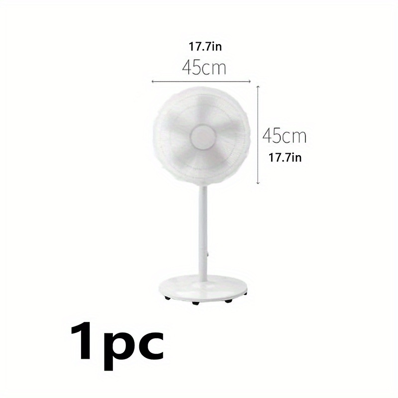 1 pack waterproof dustproof round fan cover for electric fans no feathers no power cord required details 2