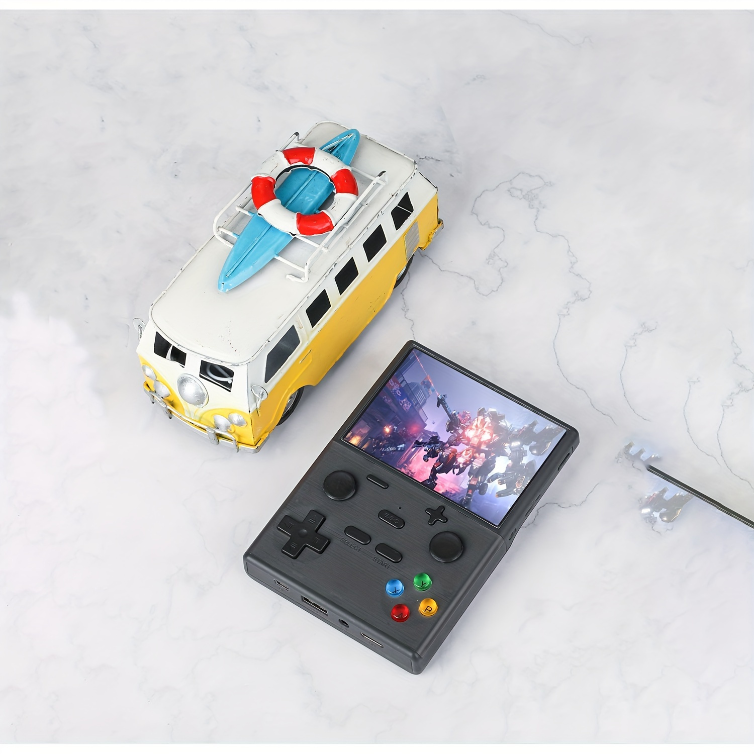 

3.5-inch Retro Remote Sensing Game Console Ips Screen Linux System Handheld Game Console 12 Core Functions, Excellent Hardware And Software, Enjoyable Game