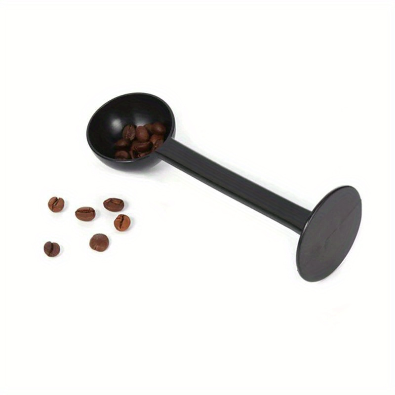 2pcs plastic coffee scoop and tamper dual purpose measuring and pressing spoon for coffee beans and   multifunctional 10  tool for coffee makers and espresso machines accessories details 4