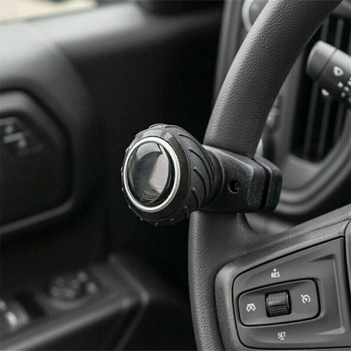 Steering Wheel Knob,Steering Wheel Spinner Universal Car Heavy Duty Steering Wheel Knob Spinner Handle Auto/Tractor Power Knob For Most Steering Wheels