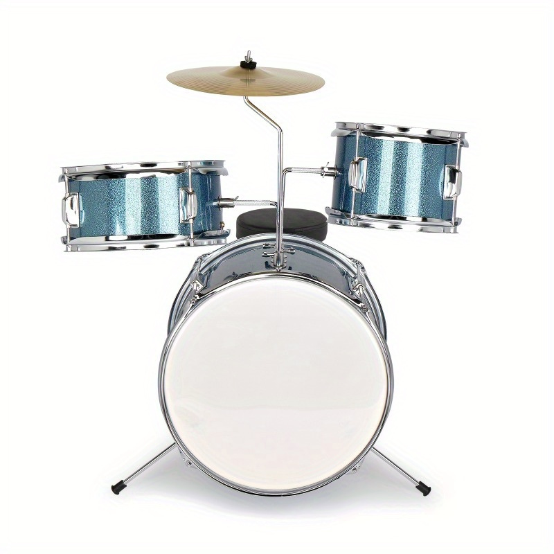 

14inx10in 3 Drums Sky Blue Shelf Drums