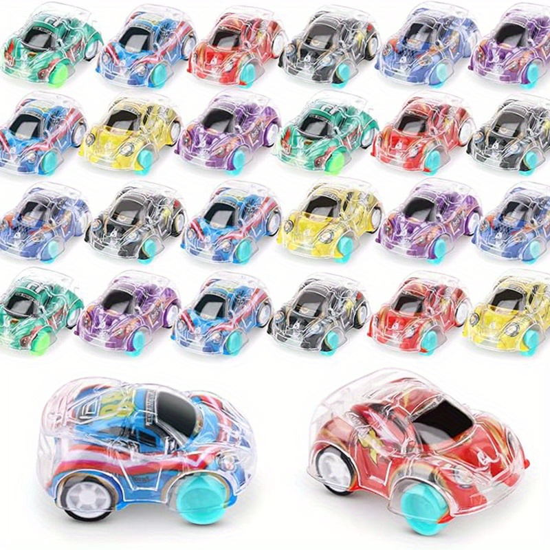 

20/40pcs Mini Pull-back Cars - Assorted Colors, Fun Racing Toys For Toddlers Ages 0-3, Ideal For Party Favors, Classroom Rewards & Goodie Bags