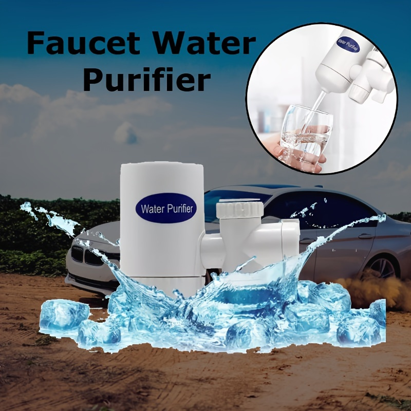 1pc advanced ceramic water filter faucet purifier removes impurities for cleaner drinking water uncharged easy to install durable other plastic material details 0