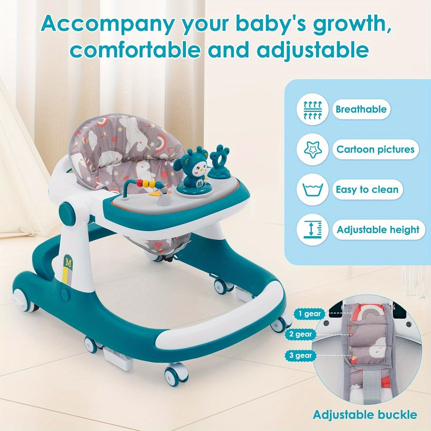 Walker For Baby BABY JOY Baby Jumper Activity Center, In