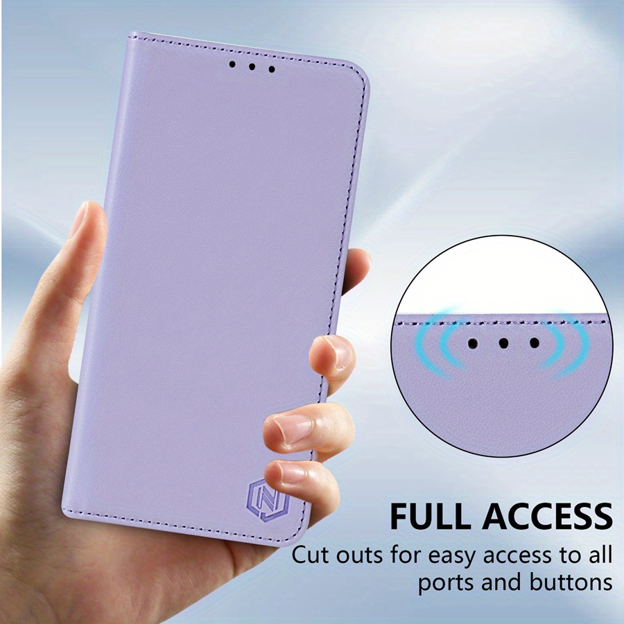 Husă pentru telefon: Portofel de înaltă calitate cu slot pentru card, suport, magnet puternic, flip din piele artificială pentru Xiaomi Redmi Note 13 Pro+ 12S 11 Pro 11S 10 9 Pro 8T 7 Redmi 13C 12 12C 10C 9A 9C 9T Xiaomi 13T 11T Poco X6 C65 M6 Pro X5 M5s M3 Pro, husă de protecție rezistentă la