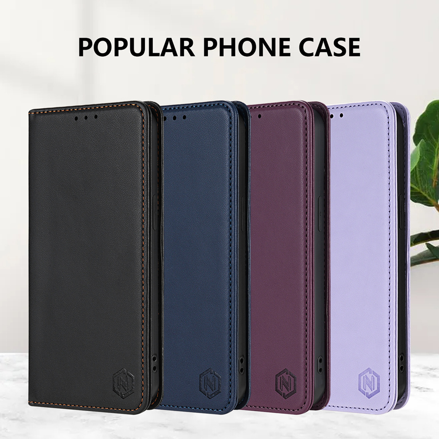 Husă pentru telefon: Portofel de înaltă calitate cu slot pentru card, suport, magnet puternic, flip din piele artificială pentru Xiaomi Redmi Note 13 Pro+ 12S 11 Pro 11S 10 9 Pro 8T 7 Redmi 13C 12 12C 10C 9A 9C 9T Xiaomi 13T 11T Poco X6 C65 M6 Pro X5 M5s M3 Pro, husă de protecție rezistentă la