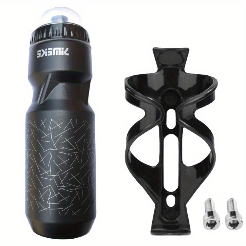 TEMU Outdoor Cycling Water Bottle With Cup Holder And Screw-on Mount, Bpa-free Pp Material, Perfect For Father's Day Gift