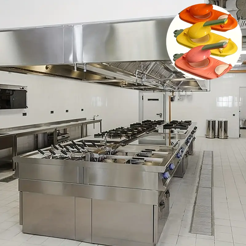 multi purpose dumpling press mold set 2 in 1 kitchen gadget for empanadas calzones and gyoza food safe polypropylene dumpling skin maker and dough press versatile cooking accessory for home and restaurant details 8