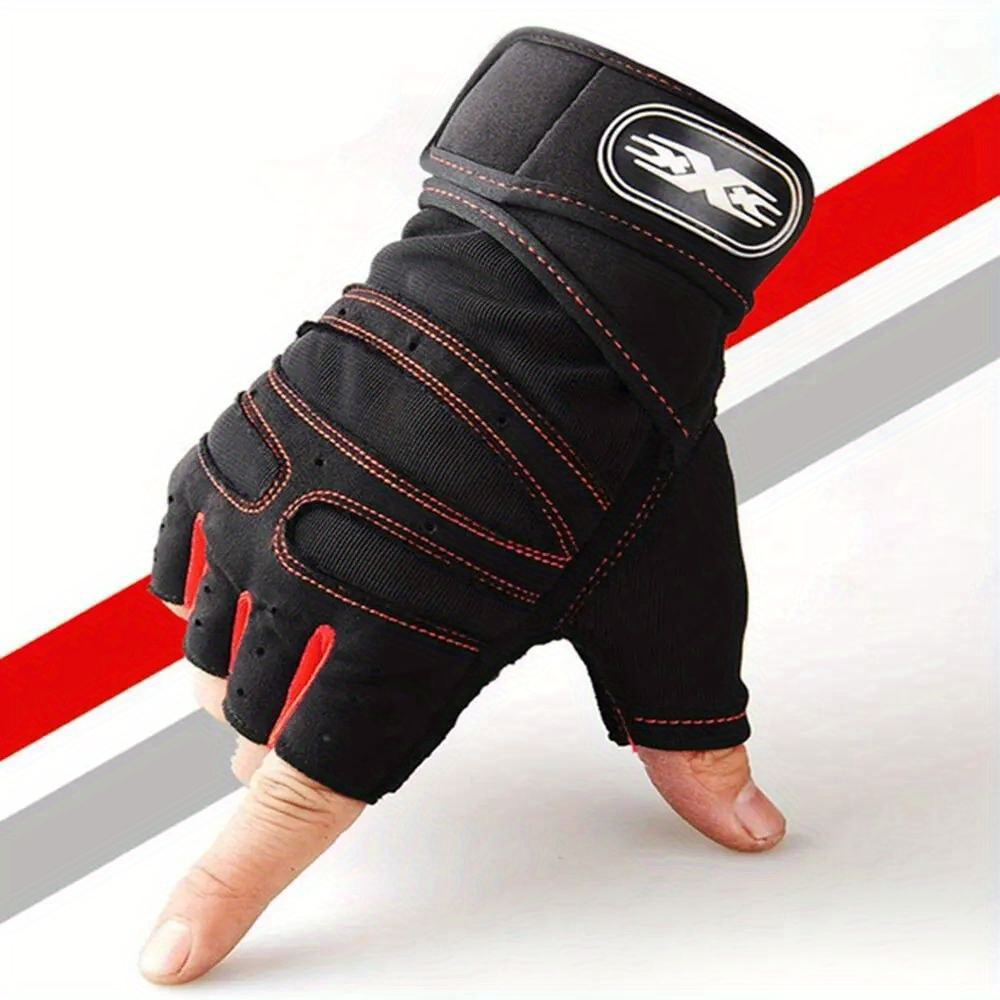E-shop Ein Paar Fitness-Gewichtheber-Armbänder Handschuhe für Männer Frauen zum Training im Fitnessstudio
