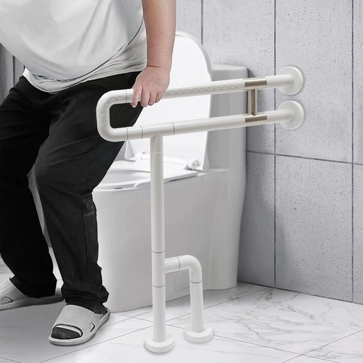 

Anti-slip Handrail Toilet Grab Bar Safety Handrails Handicap For Elderly Bathroom Assist Frame Railings Rail Support