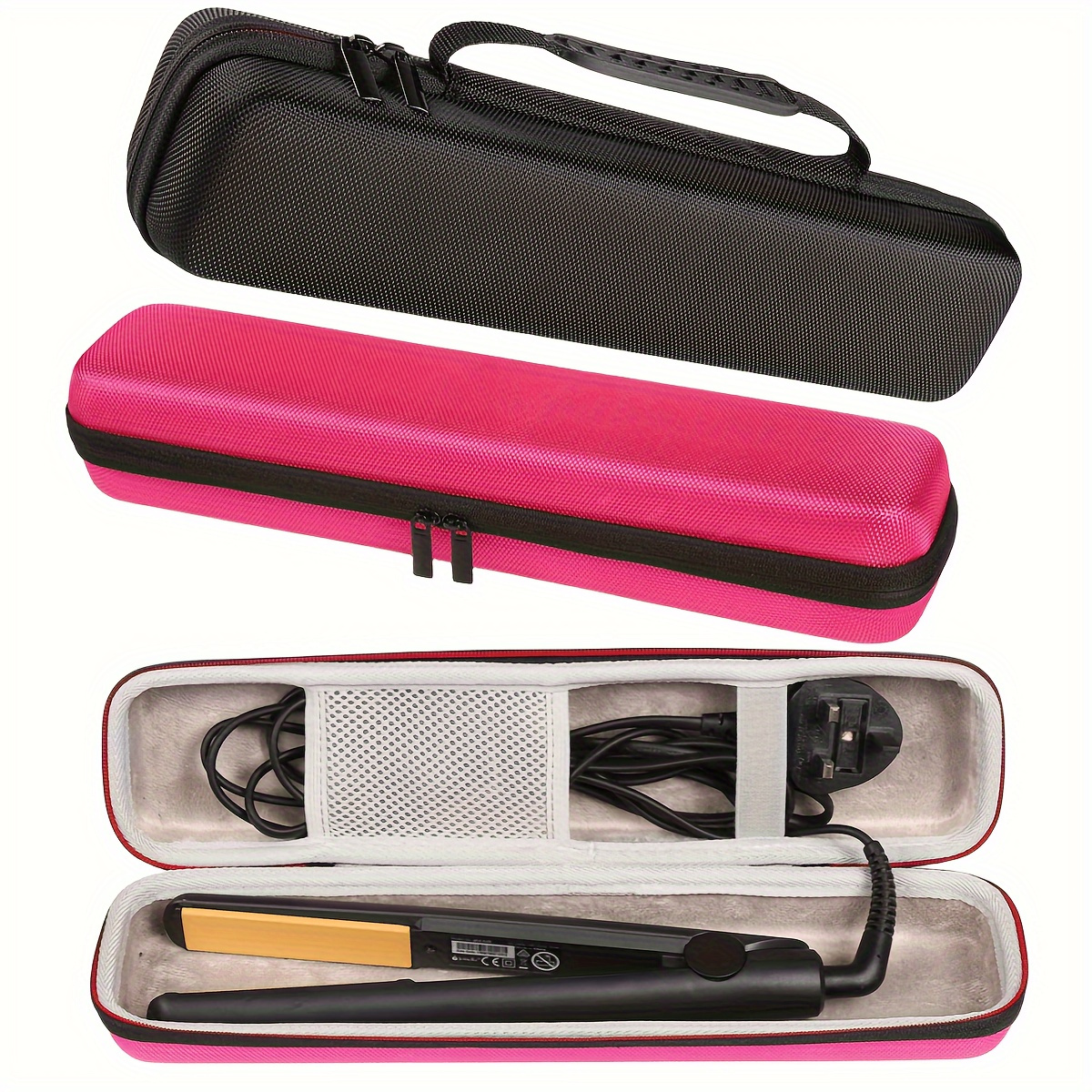 TEMU Eva Hair Straightener Travel Case: Protect Your Straightener On The Go