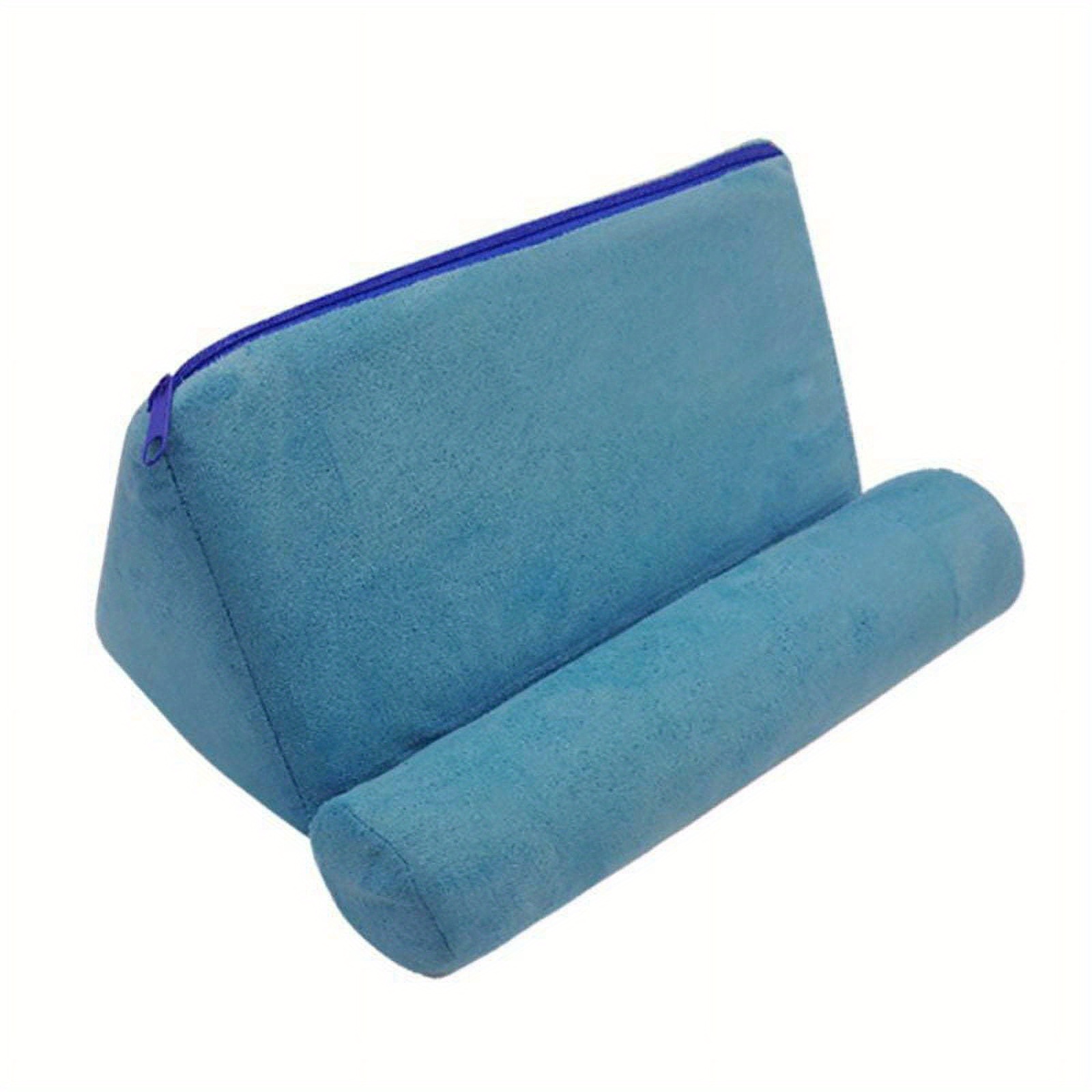 

Multi-angle Plush Microfiber Pillow Tablet Read Stand Self Standing Holder Soft Cushion Lap Rest For Phone