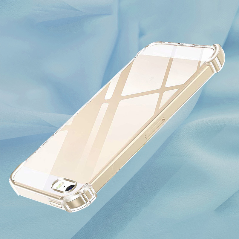 

Coques de protection transparentes souples et fines pour Apple iPhone 5 5S SE iPhone5 iPhone5S iPhoneSE Coque de protection intégrale anti-rayures