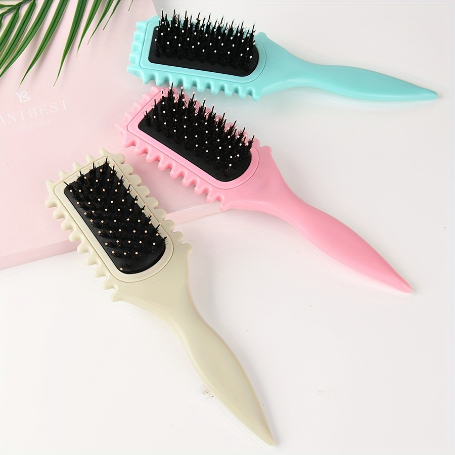 

Versatile Bounce Styling Brush - Wet Comb For All Hair Types, Scalp Massage & Hair Care Tool