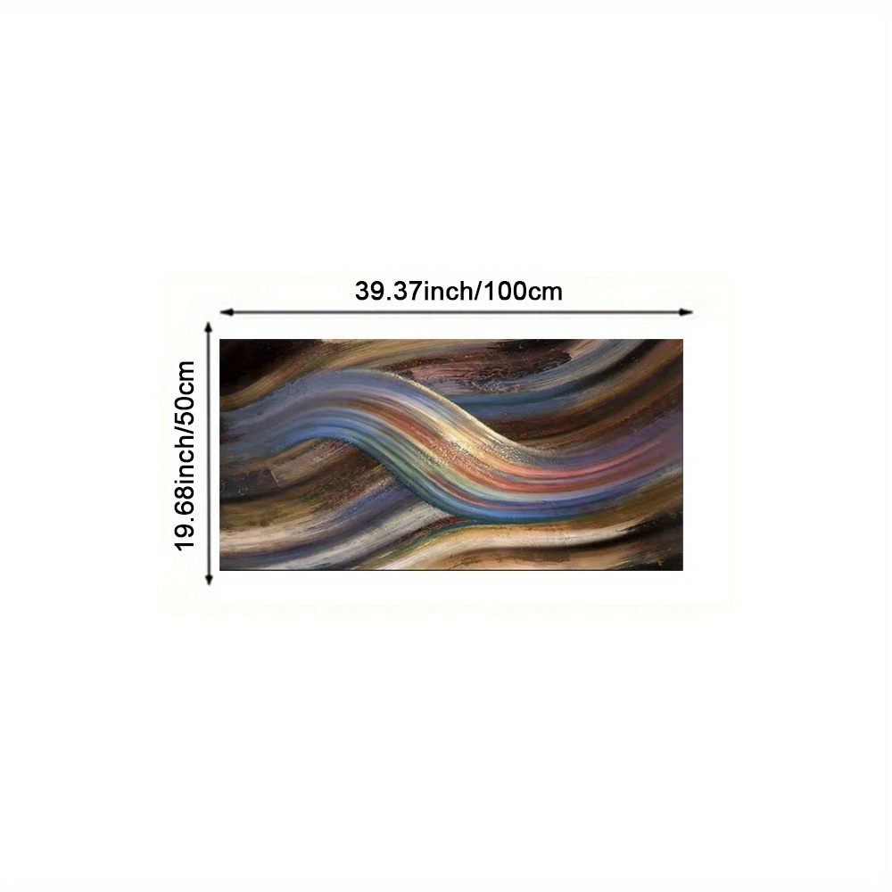 TEMU Modern Canvas Art - Framed Abstract Wall Decor For Living Room, Bedroom, Bathroom & Cafe