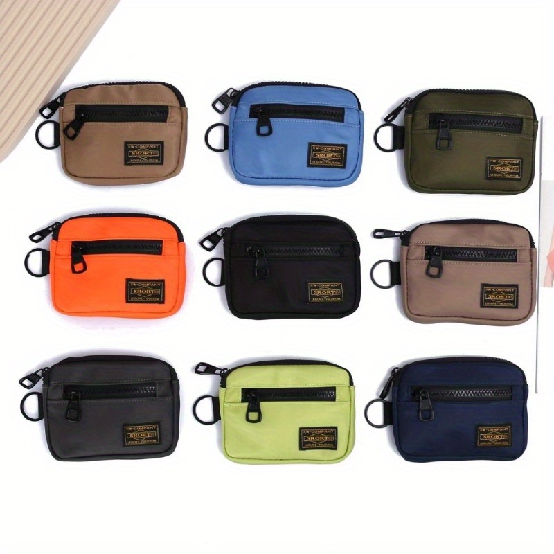 

1pc Durable, Portable Coin Purse And Card Holder, Multi-functional Earphone Case For Men And Women