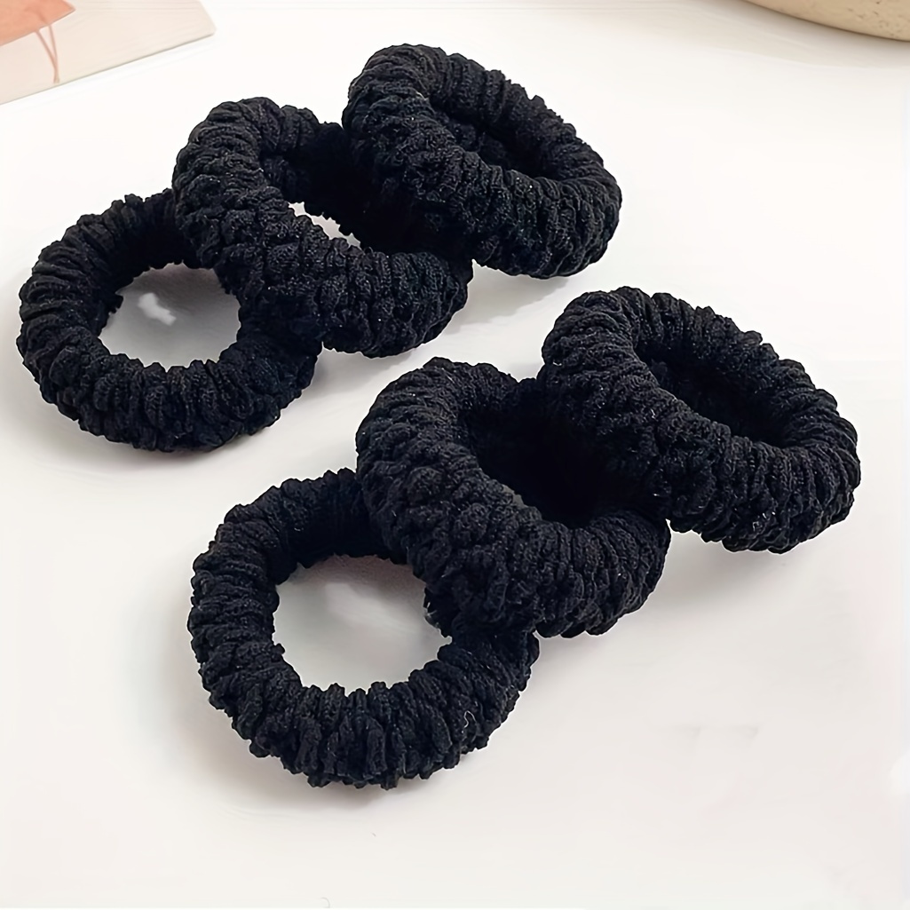 

5/10pcs Set High Hair Rubber Bands Casual Hair Ties Ropes For Women